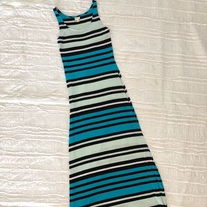 Merona Lightweight Stripped Maxi Dress